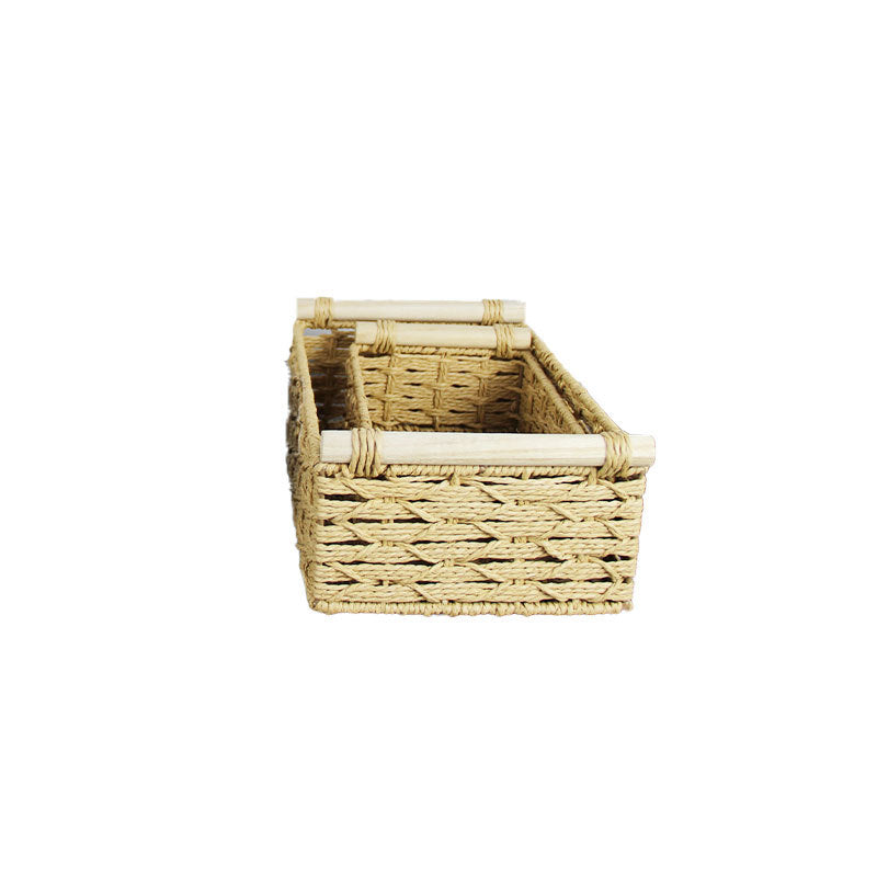 Woven Natural Storage Basket Acalora