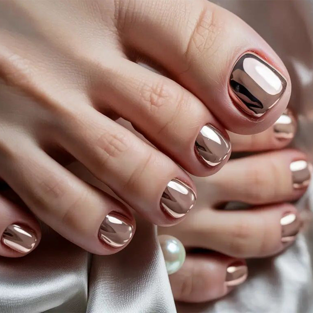 Artificial nails with glossy finish Acalora