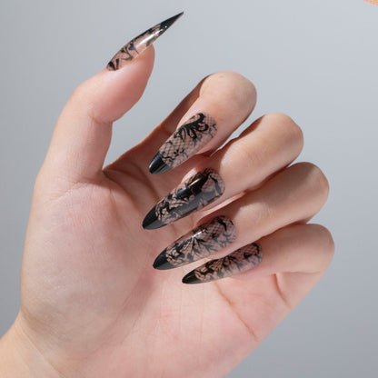 Decorative Press-On Nail Tips Acalora