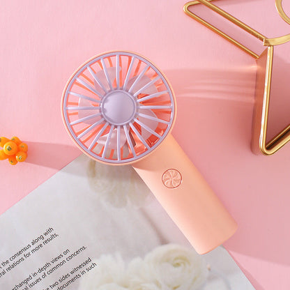 Women's Portable Cool Fan with ergonomic handle Karnz