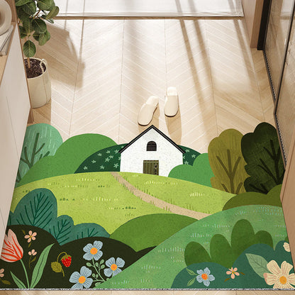 Cartoon Forest Animal Doormat