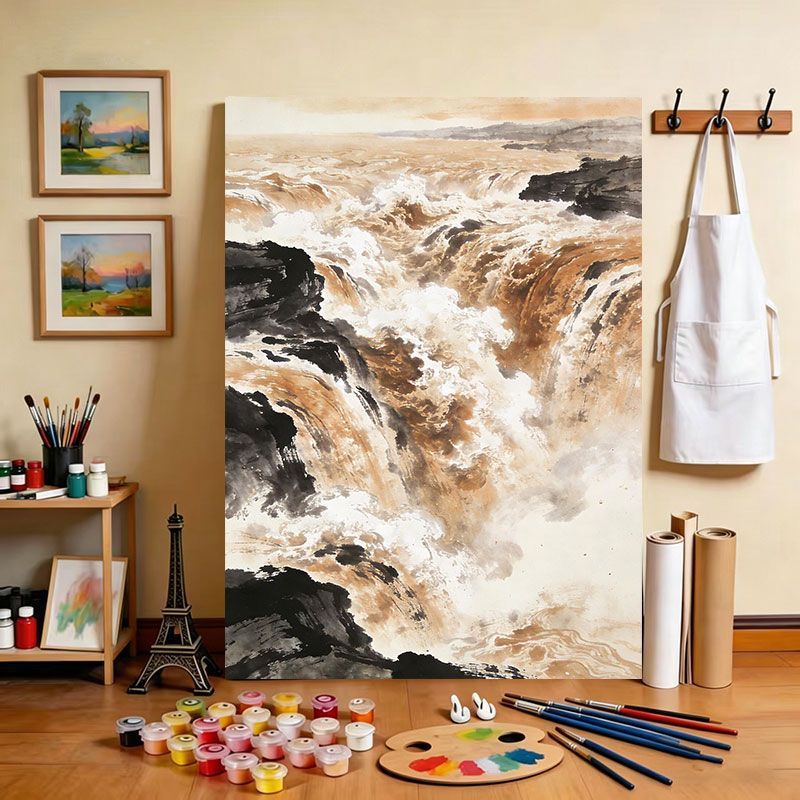 Scenic River Canvas Art Print