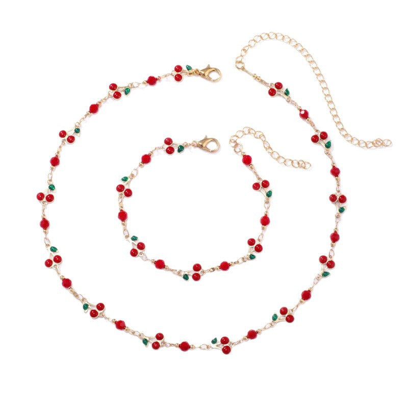 Cherry Blossom Charm Bracelet Acalora