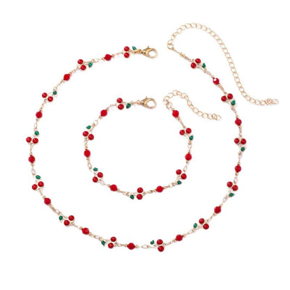 Cherry Blossom Charm Bracelet Acalora