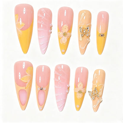 Artistic Butterfly Nail Art Set Acalora