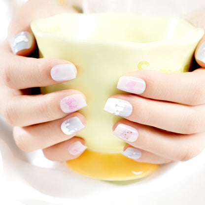 Whimsical Cartoon-Themed Press-On Nail Set Acalora