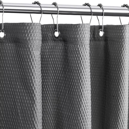 Textured Fabric Shower Curtain