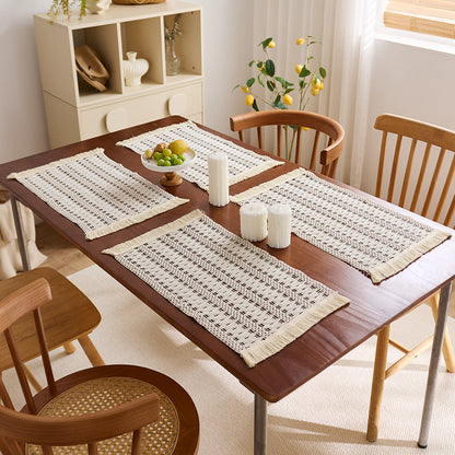Decorative Fringed Table Runner