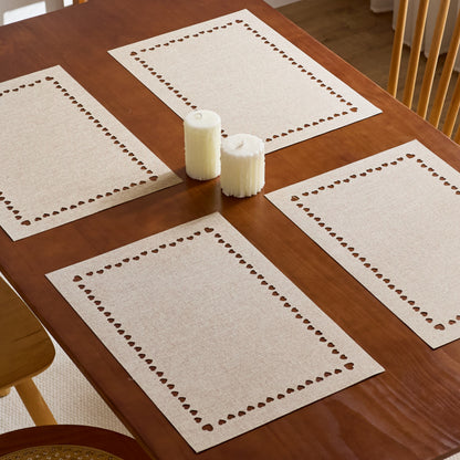 Decorative Laser-Cut Table Placemats