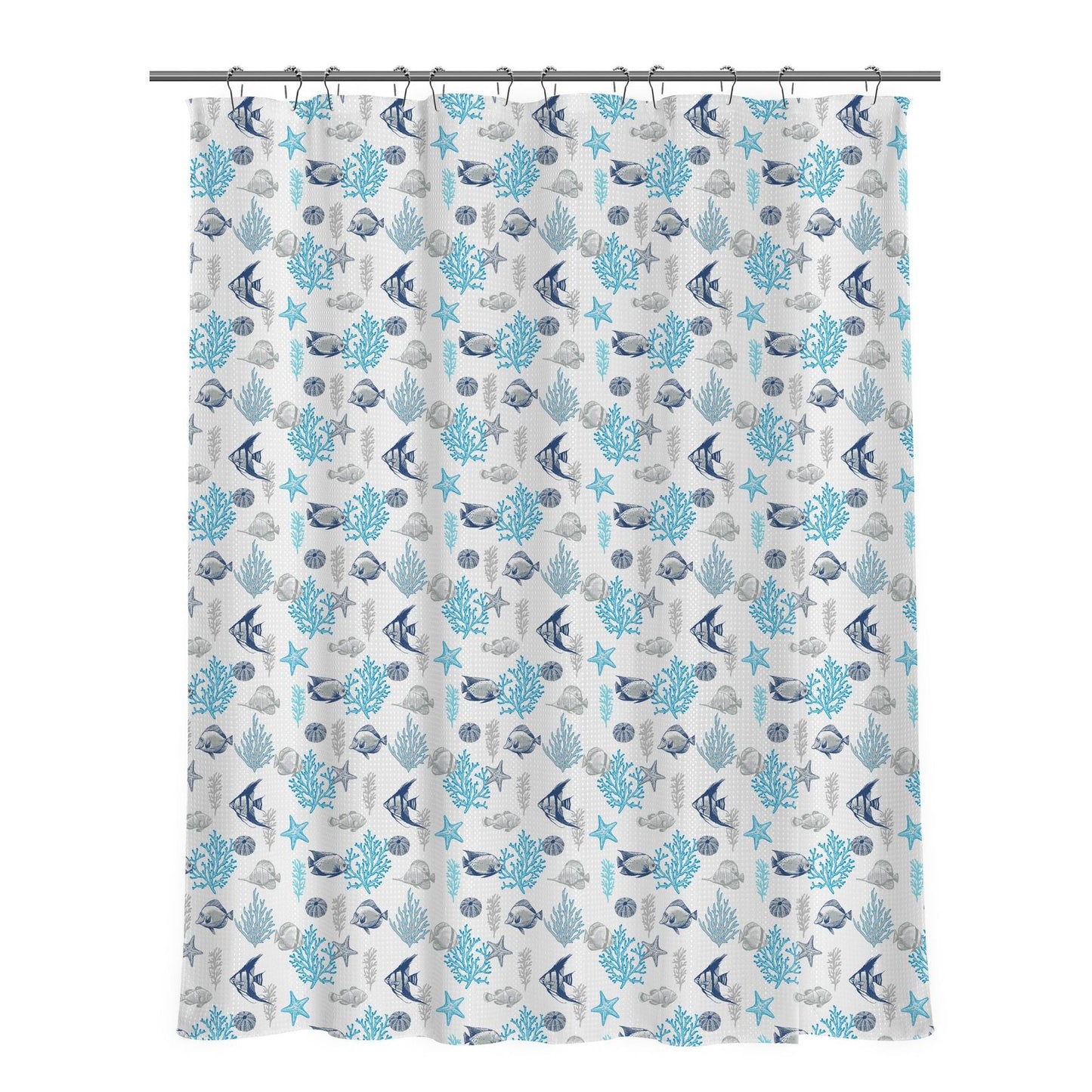 Floral Patterned Shower Curtain