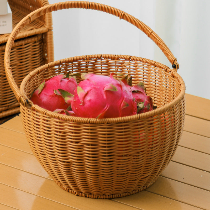 Handcrafted Decorative Woven Basket Acalora