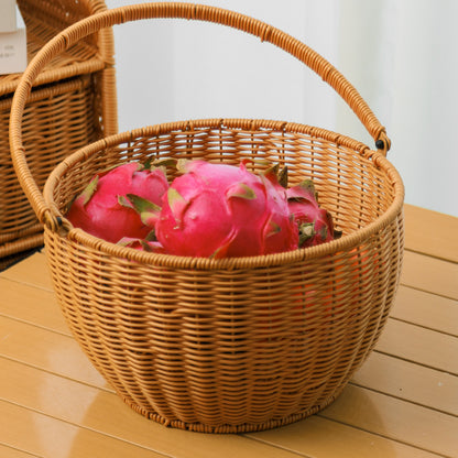 Handcrafted Decorative Woven Basket Acalora