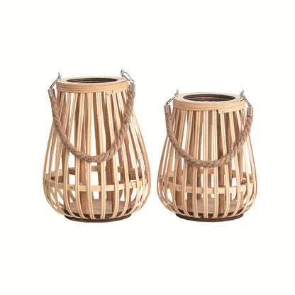 Bamboo Lantern Holder Acalora
