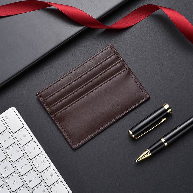 Premium Leather Card Holder Acalora