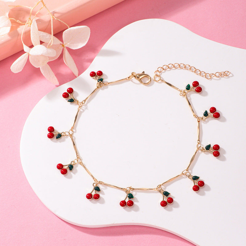 Cherry Blossom Charm Bracelet Acalora