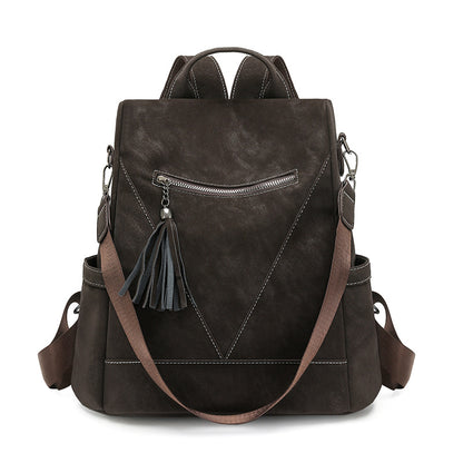 Chic Multi-Pocket Convertible Backpack Acalora