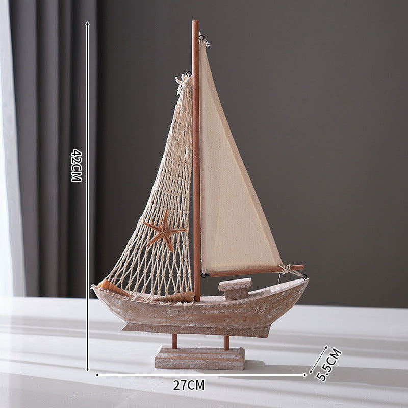 Nautical Sailboat Figurine