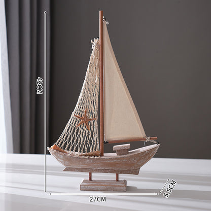 Nautical Sailboat Figurine