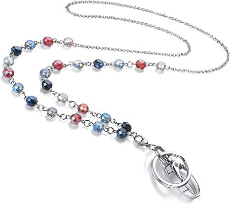 Beaded Eyewear Chain Holder Acalora