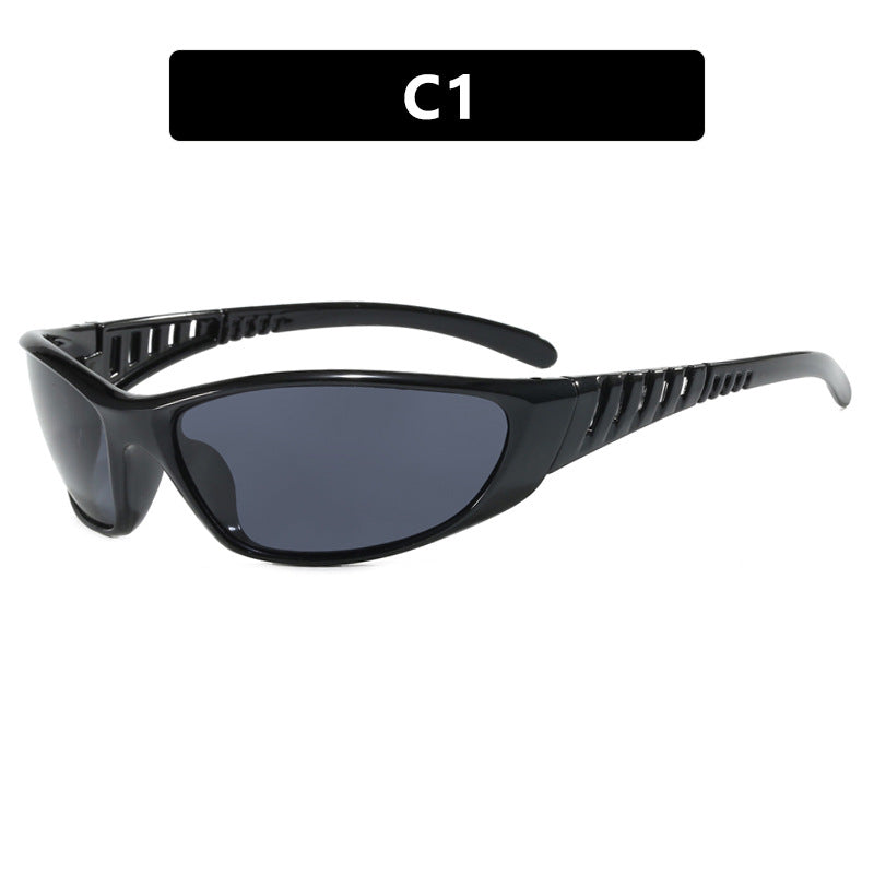 Women's Sporty Sunglasses with aerodynamic design and polarized lenses Karnz