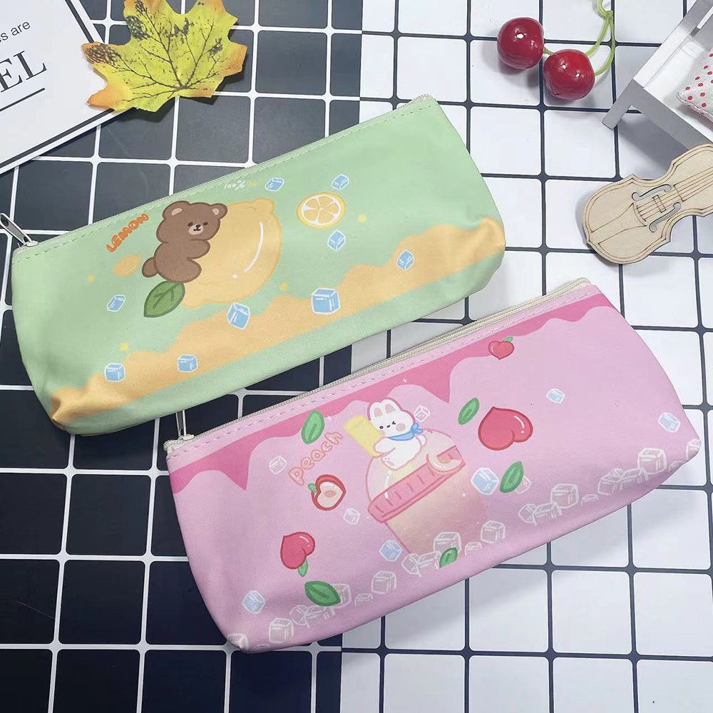 Fun Character Print Pencil Case Acalora