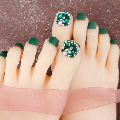 Luxury Rhinestone-Decorated Pedicure Set Acalora