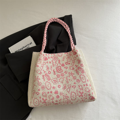 Chic Woven Tote Bag Acalora