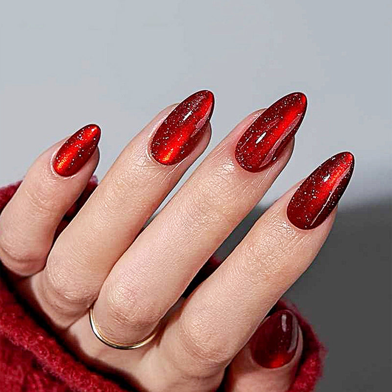 Glossy Gel Press-On Nail Set Acalora