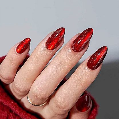 Glossy Gel Press-On Nail Set Acalora