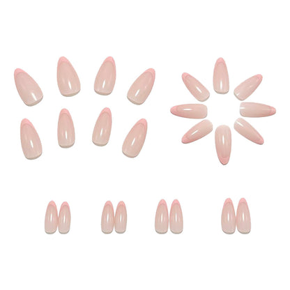 Nail design with French tip Acalora