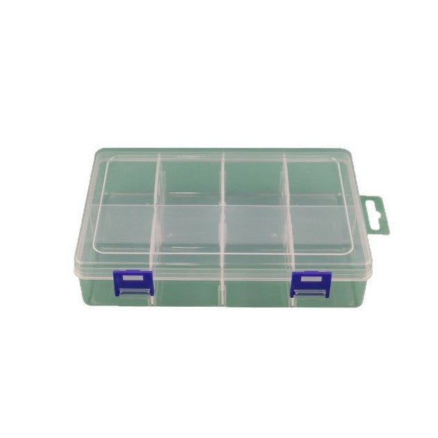 Multi-Compartment Craft Supply Storage Box with Secure Latches Acalora