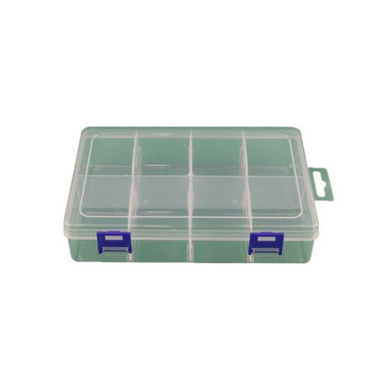 Multi-Compartment Craft Supply Storage Box with Secure Latches Acalora