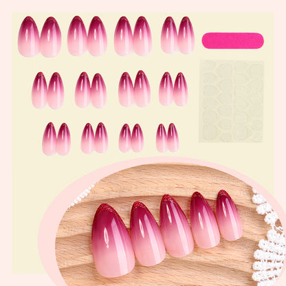Gradient Ombre Press-On Nail Set Acalora