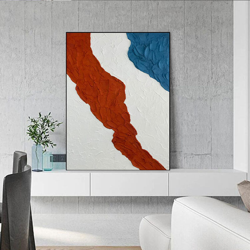 Modern Abstract Textured Canvas Artwork