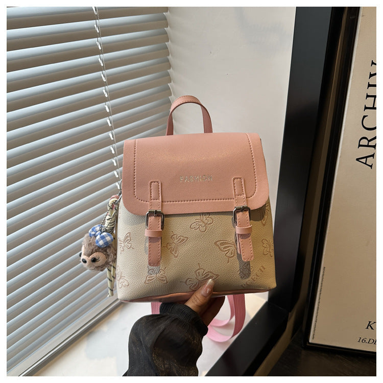 Stylish Butterfly Pattern Mini Backpack Acalora