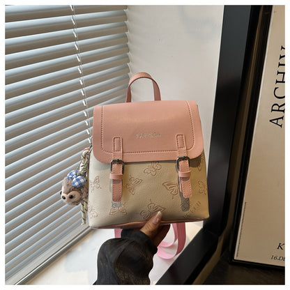 Stylish Butterfly Pattern Mini Backpack Acalora