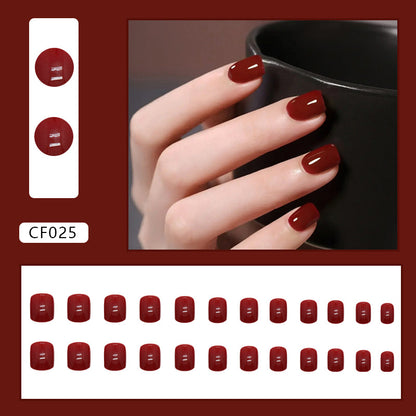 Glossy Press-On Nail Kit Acalora