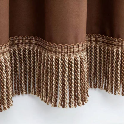 Noble curtain with fringe trim Acalora