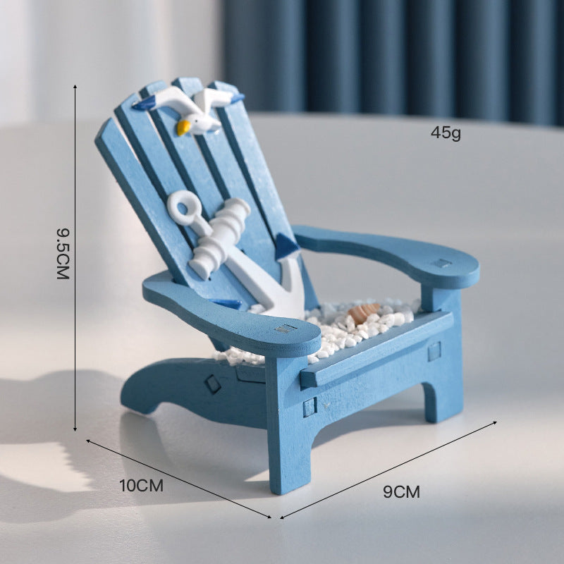 Miniature Beach Chair Decor