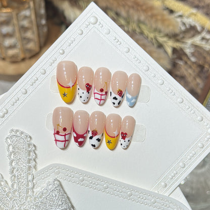 Creative Fruit-Themed Press-On Nail Set Acalora