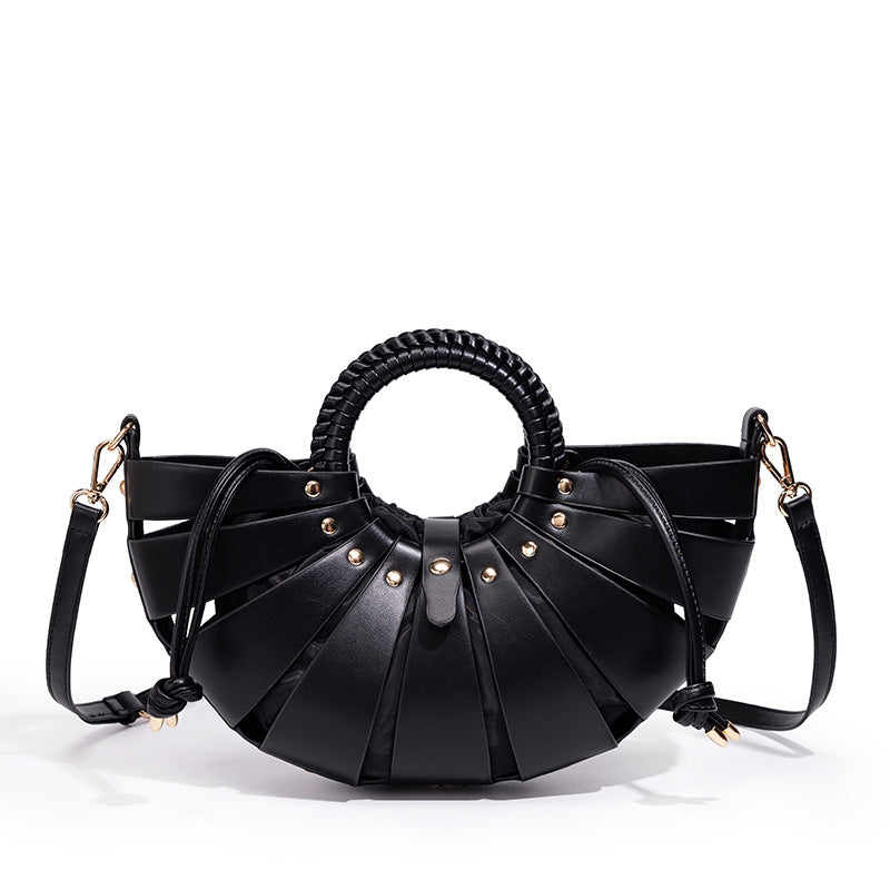 Elegant Fan-Shaped Handbag Acalora