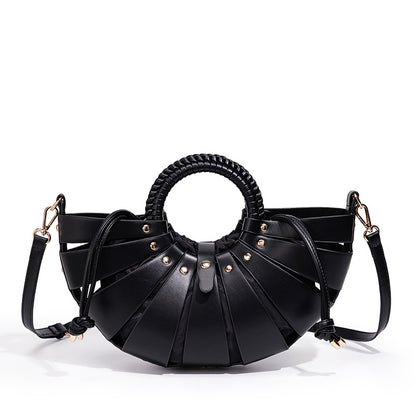 Elegant Fan-Shaped Handbag Acalora