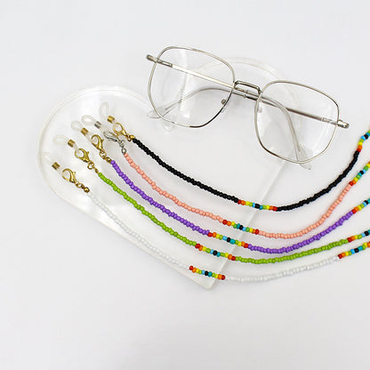Colorful Beaded Eyewear Holder Chain Acalora