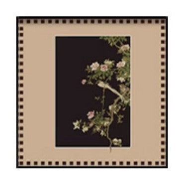 Floral framed artwork