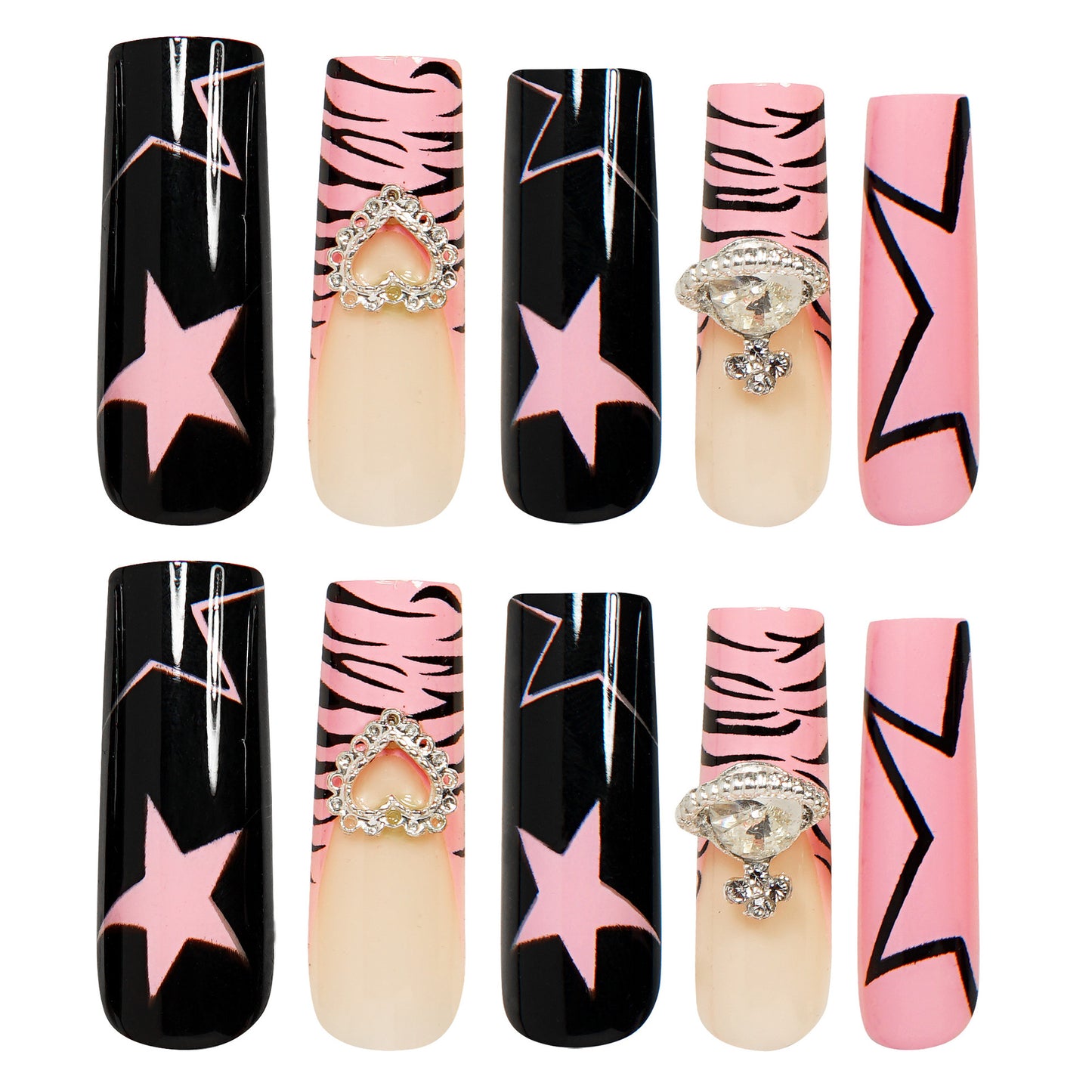 Artistic Stiletto Nail Art Set Acalora