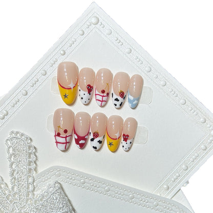Creative Fruit-Themed Press-On Nail Set Acalora