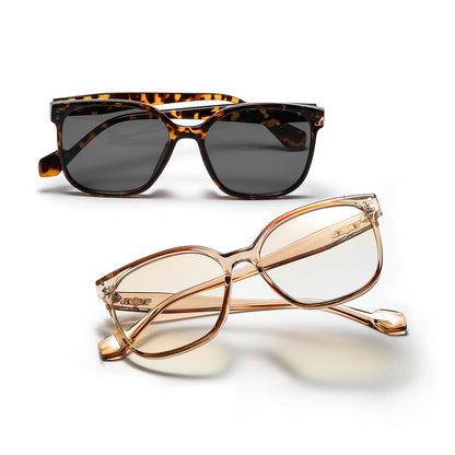 Women's sunglasses with a stylish tortoiseshell frame and UV protection Bowlift