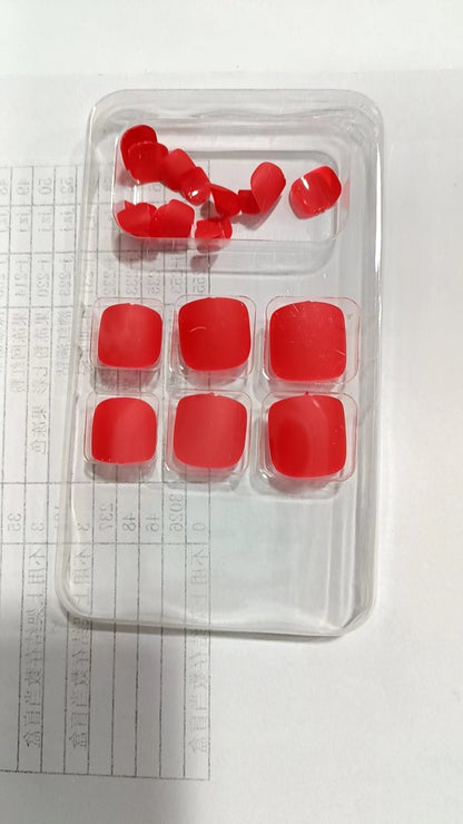 Premium Square Press-On Nail Tips Acalora