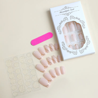 Elegant Press-On Nail Art Set Acalora