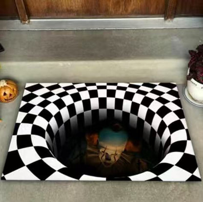 Horror-Themed Welcome Mat
